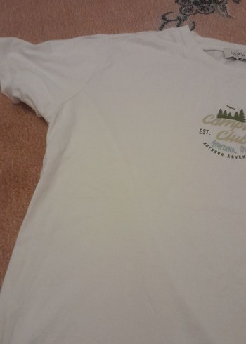 Beyaz Baskılı Kısa Kollu - Görsel 2