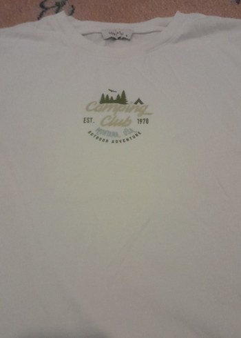 Beyaz Baskılı Kısa Kollu - Görsel 3