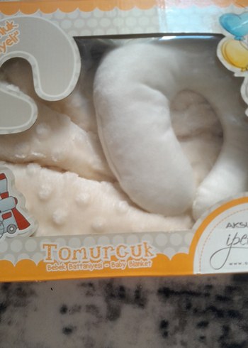 Bebek Boyun Destek Yastığı ve baddaniye - Görsel 2