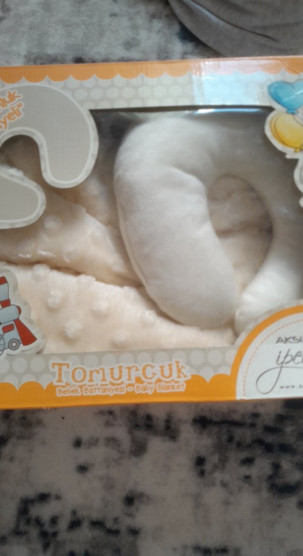 Bebek Boyun Destek Yastığı ve baddaniye - Görsel 2