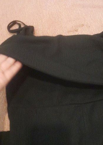 Siyah İnce Askılı Tulum - Görsel 7