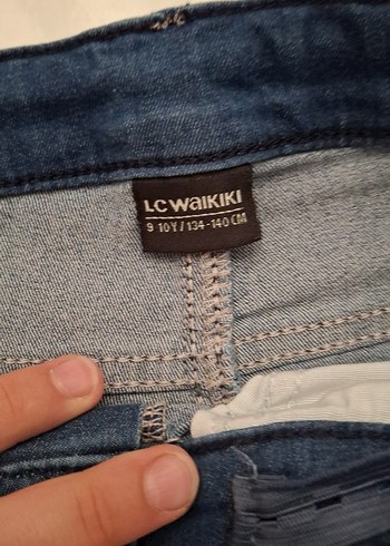 s Beden çocuk Mavi Normal Boy Denim Pantolon