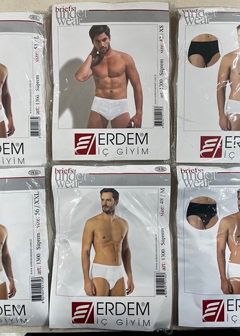 Erdem Erdem Yüzde Yüz Pamuk Erkek Slip