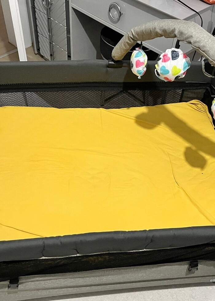 Katlanabilir taşınabilir bebek yatagı - Görsel 2