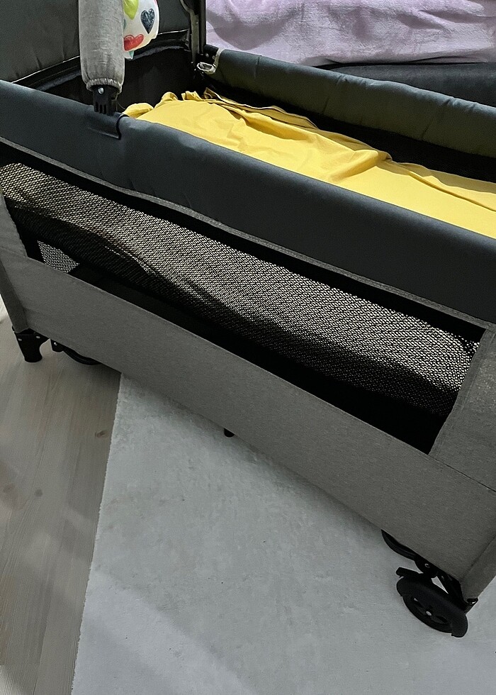 Katlanabilir taşınabilir bebek yatagı - Görsel 5