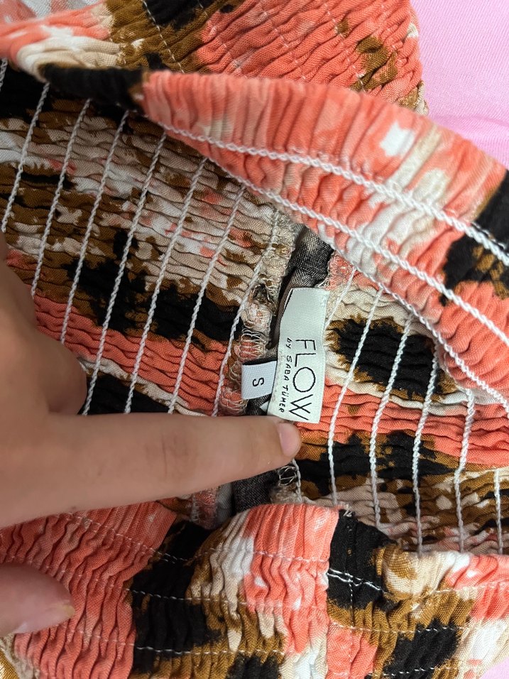 Kadın Çok Renkli önü kıza arkası uzun etek - Görsel 2