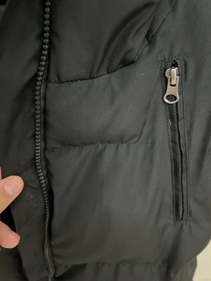 Siyah şişme yelek M Beden - Görsel 4