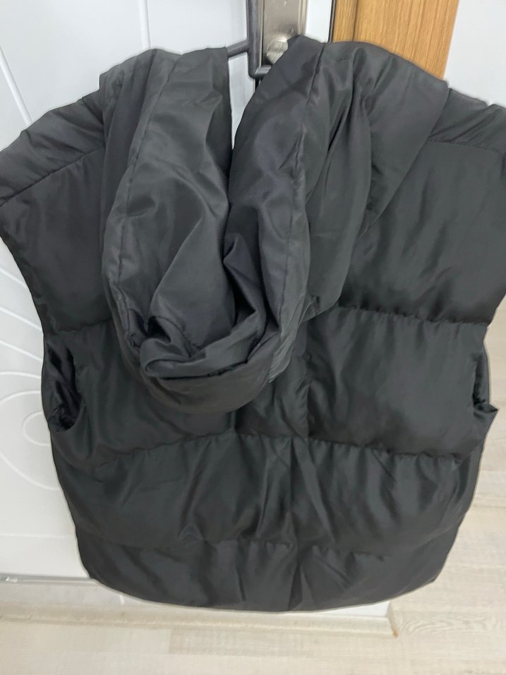 Siyah şişme yelek M Beden - Görsel 5