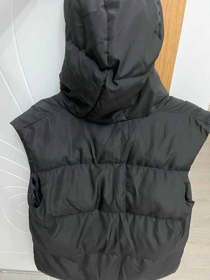 Siyah şişme yelek M Beden - Görsel 3