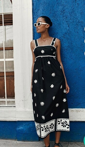 xs Beden Zara elbise