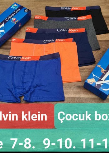 Erkek Mini Boxer - Mavi, Baskılı, Calvin Klein
