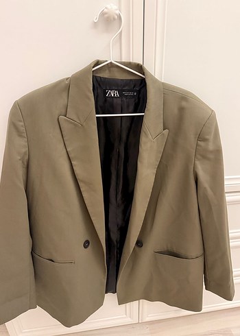 Zara Haki Blazer Ceket