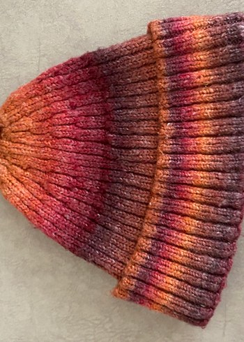 Kadın Çok Renkli Örgü Bere - Görsel 2