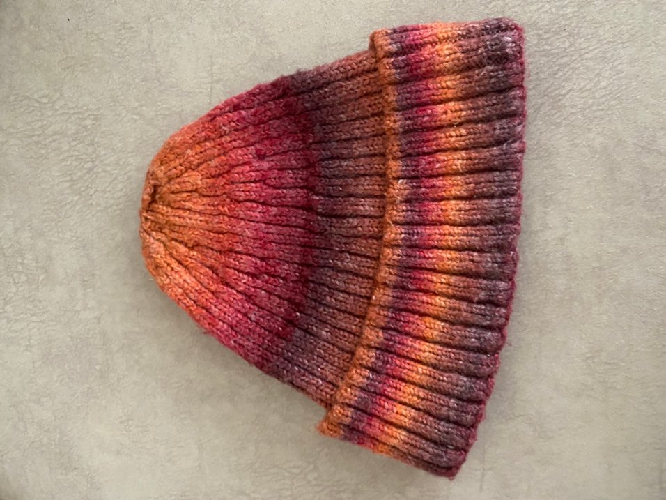 Kadın Çok Renkli Örgü Bere - Görsel 2