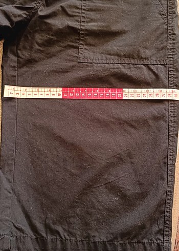 Düğmeli Lacivert Kadın şort - Görsel 7