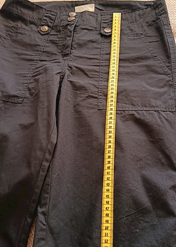 Düğmeli Lacivert Kadın şort - Görsel 3