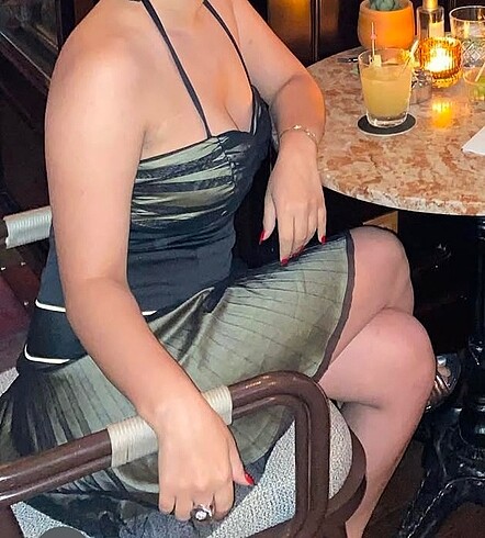 m Beden Kısa gece elbisesi