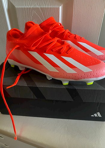 43 Beden Kırmızı Erkek Futbol Ayakkabısı Velcro adidas