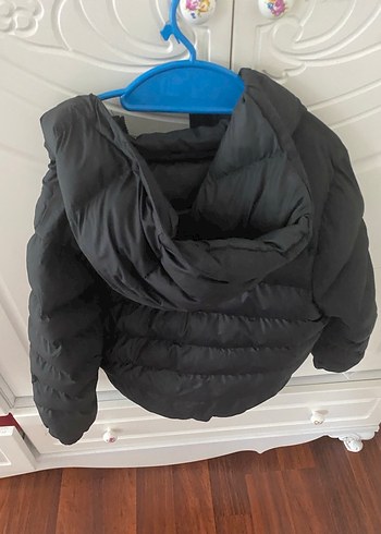 Nike Kids Nike Erkek Çocuk Siyah Fermuarlı Mont