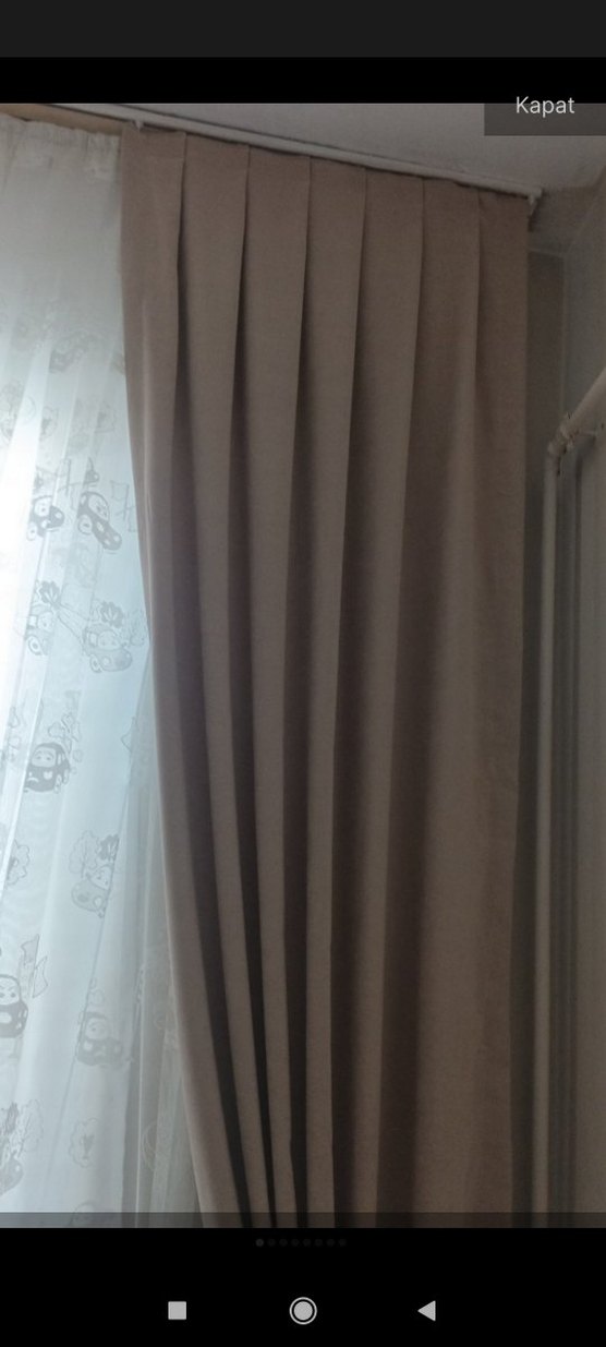 Bej Modern Klasik Perde - Görsel 4