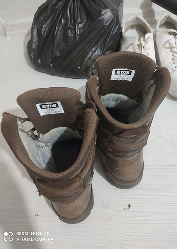 Kahverengi Deri Bağcıklı Erkek Botları - Görsel 6