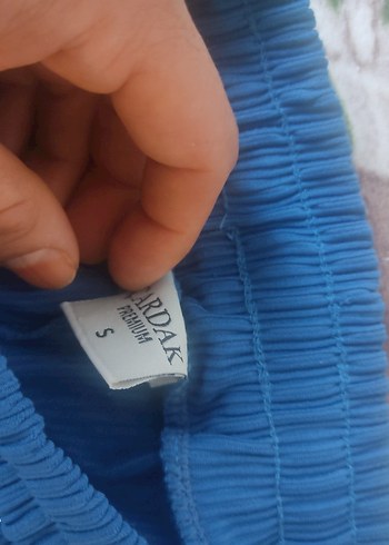 Erkek Mavi Loose Fit Pijama Takımı - Görsel 3