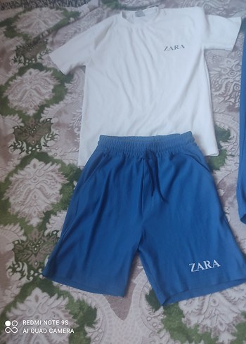 Erkek Mavi Loose Fit Pijama Takımı - Görsel 2