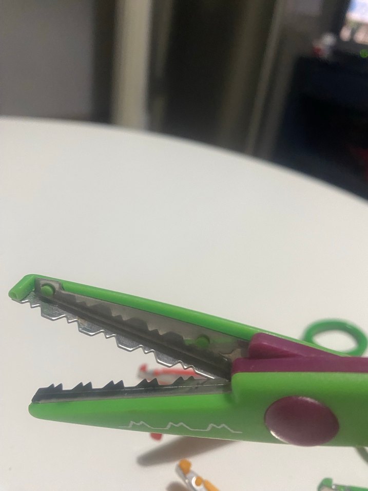 Renkli desenli şeklili kesen makas seti - Görsel 2