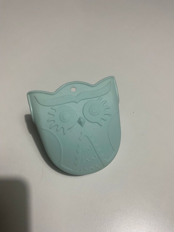 Tantitoni Baykuş Şekilli Turkuaz fırın eldiveni - Görsel 5