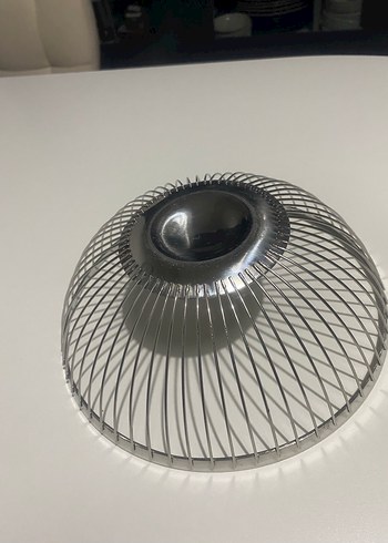 Gri Metal Tel Meyve ve ekmek Sepeti - Görsel 4