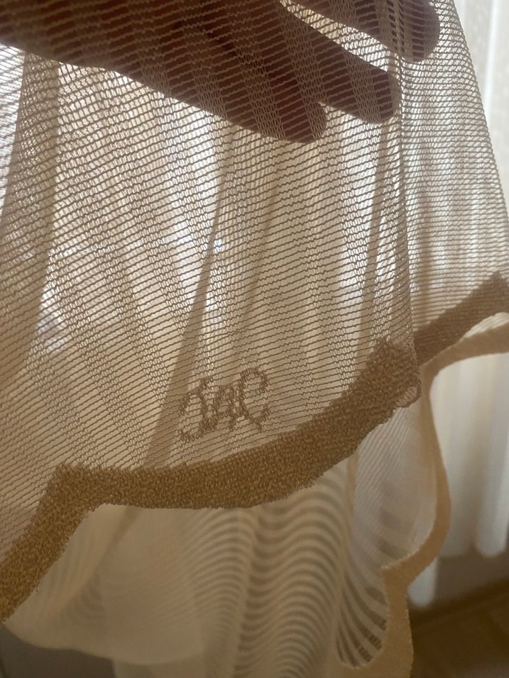 Taç Modern somon Düz Tül Perde - Görsel 2