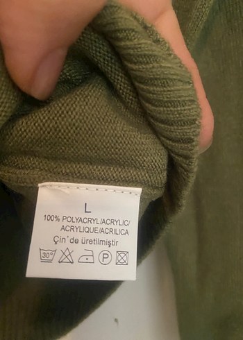 Tiffany Yeşil Balıkçı Yaka Kadın Kazak - Görsel 3