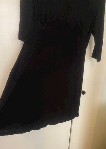 Koton Siyah Kadın Midi Triko Elbise - Görsel 3