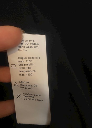 Sateen Siyah Parlak Üst - Görsel 3