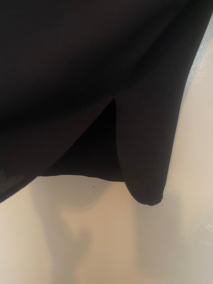 Sateen Siyah Parlak Üst - Görsel 5