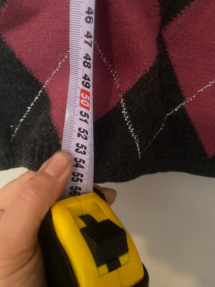 Stamina Bordo V Yaka Kadın Triko Süveter - Görsel 3