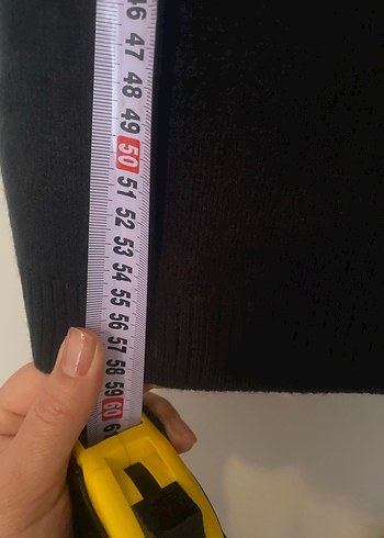 Collezione Siyah V Yaka Triko Kadın Süveter - Görsel 5