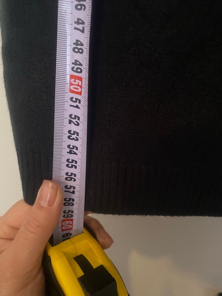 Collezione Siyah V Yaka Triko Kadın Süveter - Görsel 5