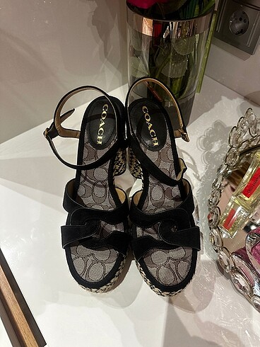 coach platform sandalet