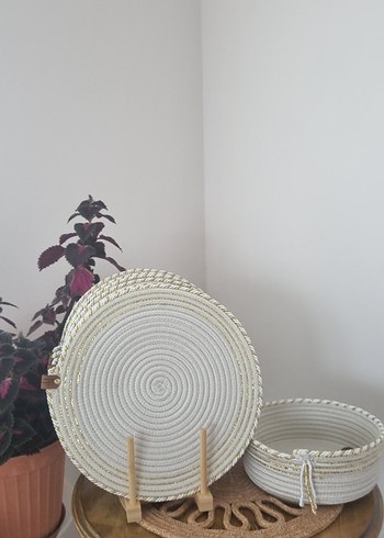 Beyaz Nakışlı Bohem Supla Seti - Görsel 4