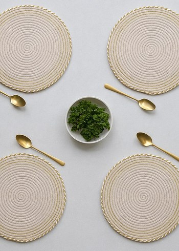 Beyaz Nakışlı Bohem Supla Seti - Görsel 2