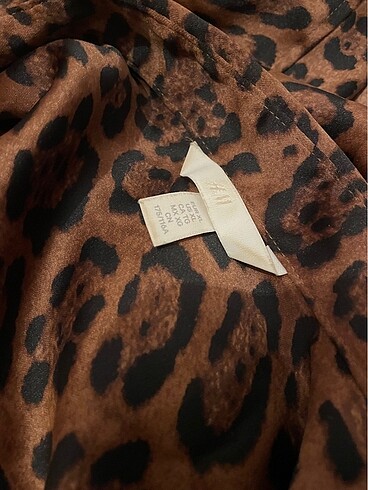 xl Beden Leopar gömlek