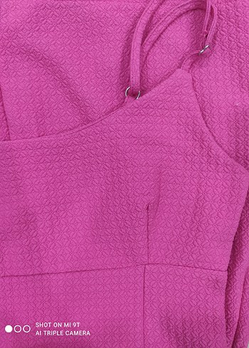 Pembe Kadın Elbise - Görsel 5