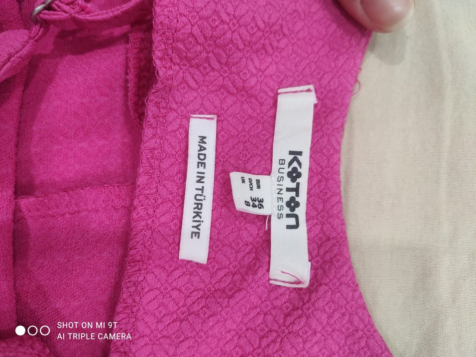 Pembe Kadın Elbise - Görsel 3