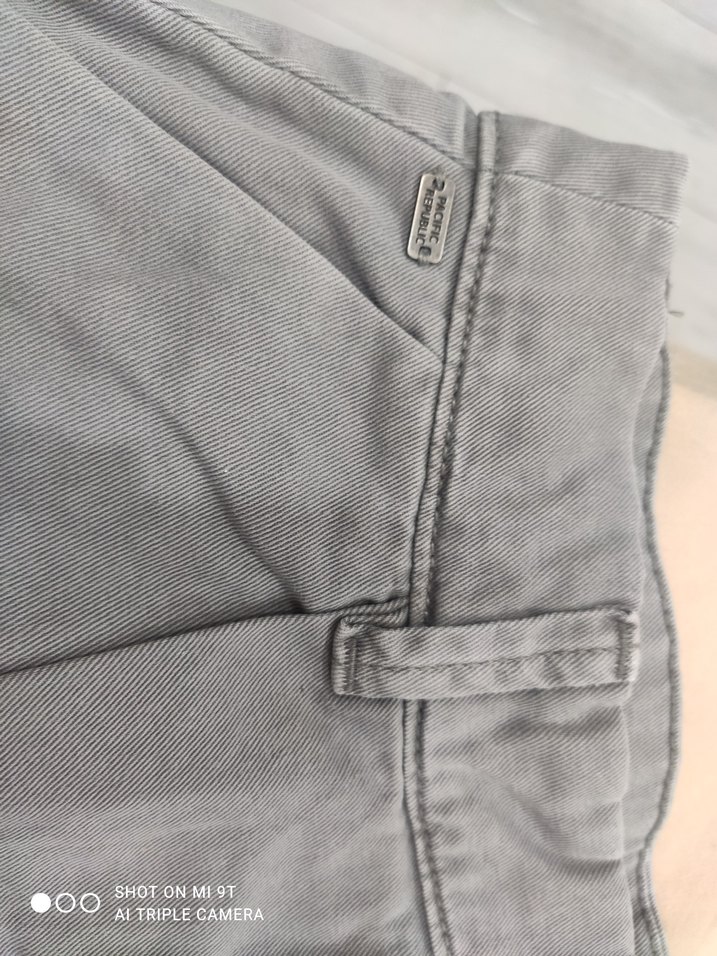 Gri etek Pull and bear - Görsel 4