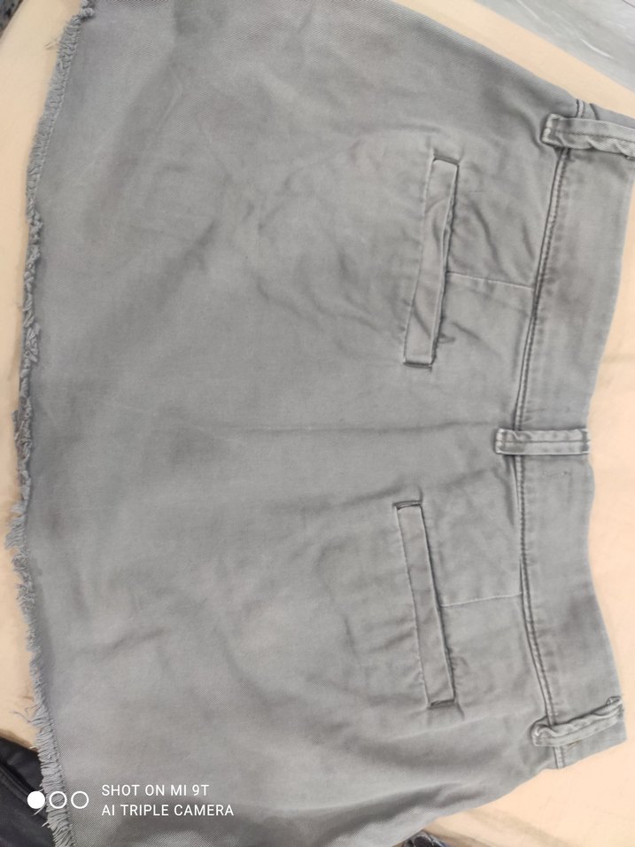 Gri etek Pull and bear - Görsel 3