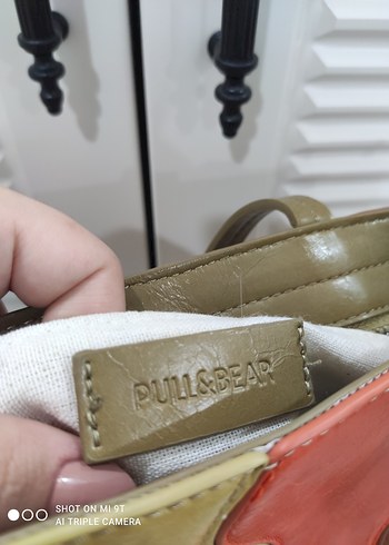 Bohem Çok Renkli Deri Kadın Çanta - Görsel 2