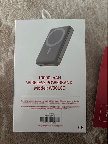 WİRELLES POWERBANK ORİJİNAL ÜRÜN HİÇ AÇILMADI