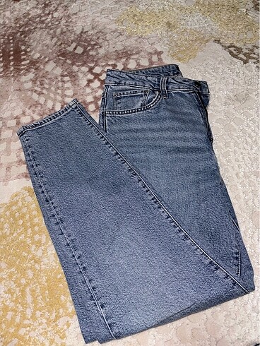 38 Beden Mavi mom jean 38 beden