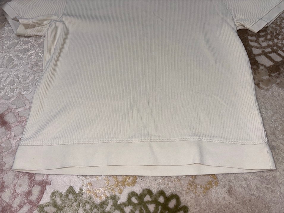 Erkek Beyaz Kısa Kollu Polo Tişört - Görsel 4